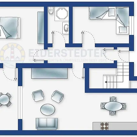 Apartment Wohnung-eg-hinten-id-183 Sankt Peter-Ording